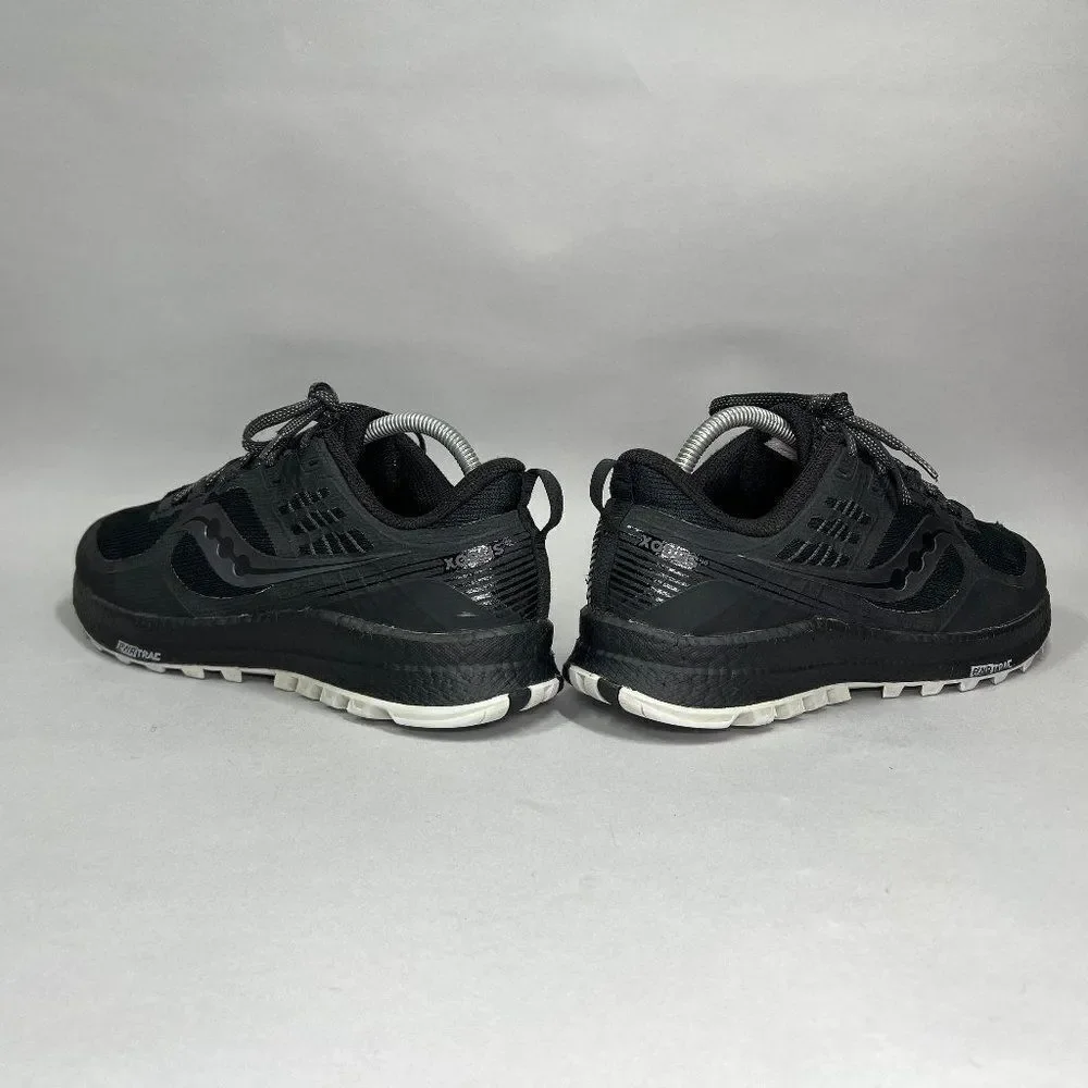 Saucony Xodus 10 Shoes Men's Size 9 Black Mesh Lug‎ Trail Running Sneakers